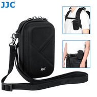 JJC Digicam Pouch Hard Shell Protective Case Travel Storage Holder Chest Waist Sling Bag for Digital
