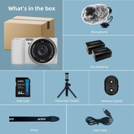 ORDRO G730 5K Digital Cameras for Photography 64MP 12X Optical Zoom Travel Content Creator Camera  Y