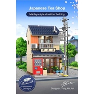 Double E Cada Japanese Tea Shop Set C66010W Mainan Balok