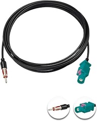 Fakra Z Cable Fakra Z Male to DIN Male Adapter Cable 6.6FT/2M Fakra DIN Plug Pigtail Fakra Cable RG1