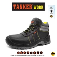Tanker Brand Men [SIRIM APPROVED] Safety Boots (TK1002)