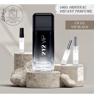 Decant Original Carolina Herrera 212 Vip Black EDP For Men (3ml / 5ml / 8ml)