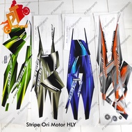 Yamaha LC 135 V1 Sticker Stripe Body Original HLY 1st Model Black White Nescafe Blue Green Orange Or