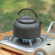 Outdoor Camping Kettle 1.4L Household teapot Large Camping Kettle Portable Aluminum Camping Pot0.8L4