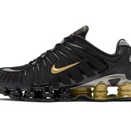 BARANG TERLARIS SEPATU NIKE SHOX TL BLACK GOLD 100% ORIGINAL STORE