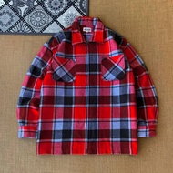 KEMEJA Brain Trust Thick Outer Shirt size L (like new) 100% original 161225J J J