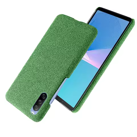 Cloth Antiskid Case Cover For Sony Xperia 10 III 1 5 II 10III 10 Plus Xperia5 Xperia10 III Slim Retr