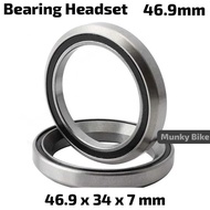 Bearing Headset 46.9 46.9mm 46.9x34x7 mm for 47mm Bicycle