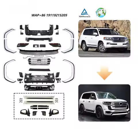 GBT Factory Body Kit LC200 to 300 Modellista Model Bumper Grille Accessories for 2016-2020 Land Crui
