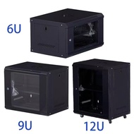 Small cabinet4U 6U 9U 12U 19 Inch Network Cabinet Wall Mount Server Rack 530mm 网络机柜