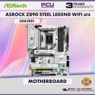ASROCK Z890 STEEL LEGEND WIFI LGA1851 ATX MAINBOARD (3Y)