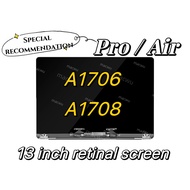 100% Laptop Replacement Screen 13.3 Inch A1706/A1708 Retina Screen Assembly LCD Replacement Display 