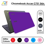 Acer Chromebook C731 Skin Sticker / DIY /  Easy To Paste / GreenIT ArtStore