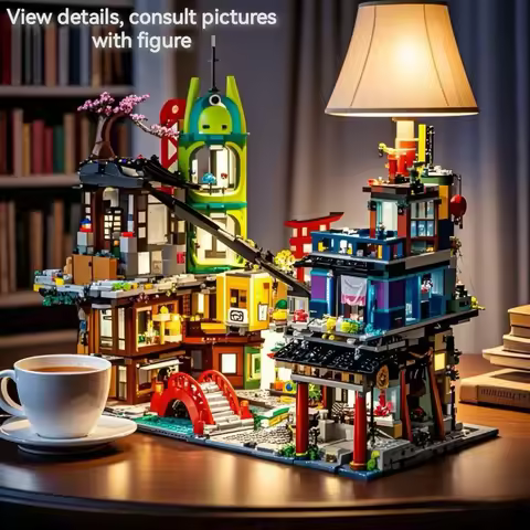 IN STOCK Hot Toys 6163 PCS City Markets Building Blocks Bricks Birthday Christmas Gift Toys Compatib