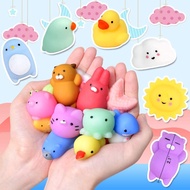 Random 30 PCS squishies Mochi Squishy Toy Kids Mini Kawaii Mochi Toys Animal Party Kids Anti Stress Relief Toy Stress Reliever Toys