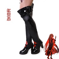 Honkai: Star Rail Acheron Cosplay shoes