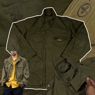 แจ็คเก็ตเดินป่า  🇫🇷 Rare 1950s Vintage French Army Military M47 Combat Jacket แจ็คเก็ตวินเทจ แจ็คเก็