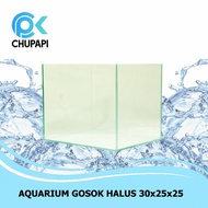FINE RUB AQUARIUM 30x25x25 - 5mm thick glass, neat connection glue