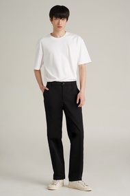 Mc JEANS กางเกงผู้ชาย กางเกงขายาว ทรงขากระบอกขาตรง (Straight) เอวกลาง MCCZ029 ผ้าคอตตอน