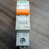Special Mcb Domae Schneider 1P 50A 63A 4.5Ka