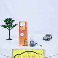 Philips H3 12 Volt 100 Watt 12455RAC1 Car Motorcycle Halogen Bulb Fog Lamp Foglamp Original