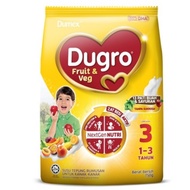 Dumex Dugro 3 Fruit & Veg Formulation Milk Powder for Children 1-3 Years 750g