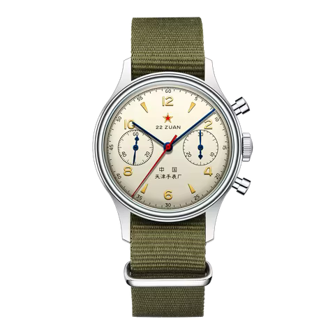 Seagull 1963 International Edition Watch for Men Chronograph Manual Winding Mechanical Watches Origi