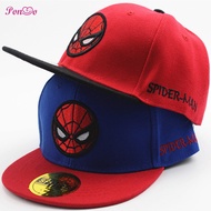 2-8Year Old Boys Spiderman Cap Kids Boy Captain America Hat Snapback Baseball Caps
