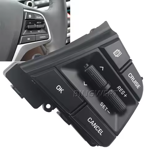 For Hyundai Elantra1.6L 2016 2017 2018 NEW Button Switches Cruise Control Multifunction Steering Whe