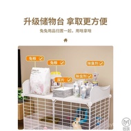Rabbit Cage Household Anti-Spray Urine Oversized Rabbit Cage Special Supplies Dutch Pig New Style Nest House Villa Bol00
