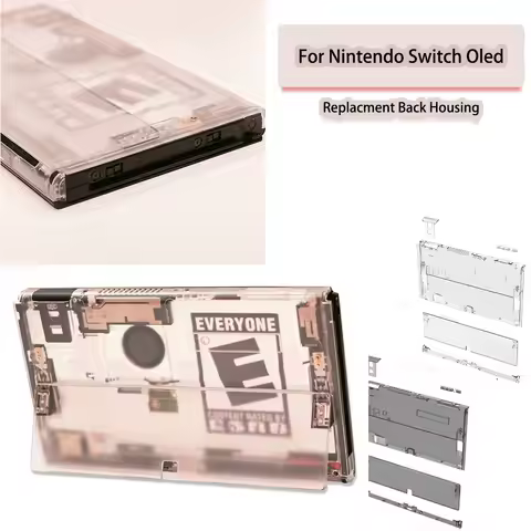Nintendo Switch OLED Replacement Housing For Nintendo Switch OLED Replacement Housing Shell Case,Tra