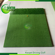 karpet driving golf 120*150 cm / hitting mat golf variasi / karpet driving golf