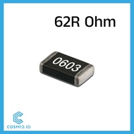 Resistor 62 Ohm 62Ohm 62R 0603 SMD SMT SMD0603