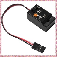 [W Y D H] Mini Gyro Gyroscope for  D12 1/10 RC Car Drift Racing Car Steering Output Integrated Compa