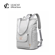 Leacat  women backpack Waterproof Laptop Backpack 13 13.3 14 15.6 inch Korean Fashion Nylon USB Coll
