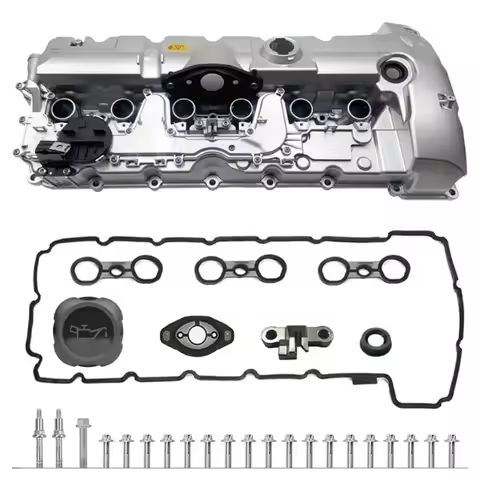 Car Accessories N52 Aluminum Valve Cover 11127552281 for BMW E60 E90 E70 F18 F25 F02 F70