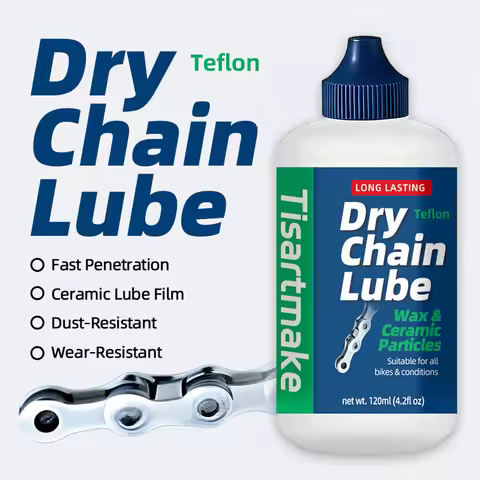 120ML Bicycle Chain Waxy Maintenance Oil Squirt MTB Road Bike Waxy Dry Chain Gear Oil Lube Chain For