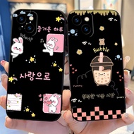 Soft Case For OPPO Reno 5 Pro 6 7 Z Reno 8 10 Pro + 8T 5G Cute Cartoon OB043