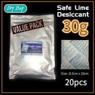 O-BUSTER DryBoy Safe Lime Food Grade Desiccant Value Pack食品级干燥剂 Safe Lime / Desiccant / Food Grade S