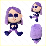 Duolingo Lily Plush Dolls Gift For Girls Home Decor Purple Hair Girl Stuffed Toys For Kids Baby Educ