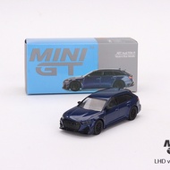 Mini GT #574 ABT Audi RS6-R Navarra Blue Metallic