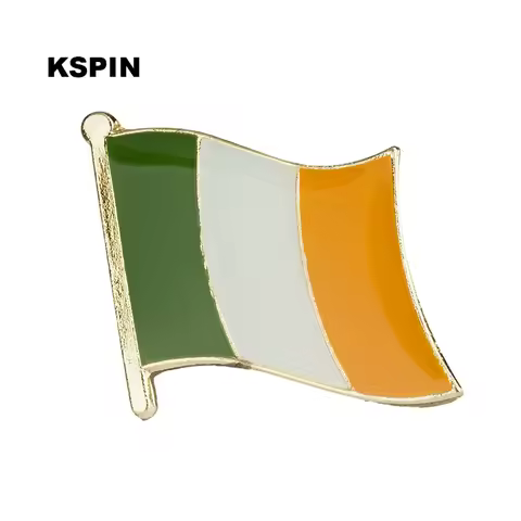 Ireland Flag Badge Pin Lapel Pin Badge for Backpack