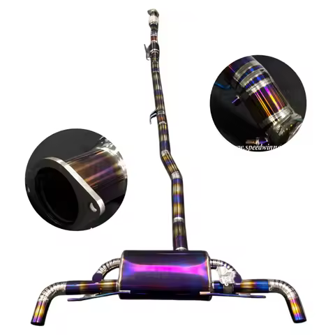 Premium Titanium Valved Catback Exhaust System Muffler for Mercedes AMG A35 W177 2.0T
