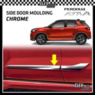 Perodua Ativa CHROME Side Body Moulding Door Trim Lining Bodykit Body Kit Perodua Ativa Accesories