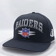 Nfl หมวกแก๊ป ลายโลโก้ Oakland Raiders Diamond Cut Premium Athletics สไตล์วินเทจ