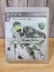 แผ่นเกมส์Ps3(PlayStation 3)เกม Sprinter cell Blacklist