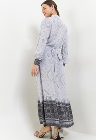 Baju Gamis Kamilaa Kamilaa By Itang Yunasz Gamis Etnik Grey Gamis