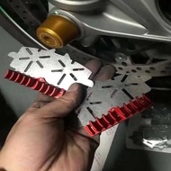 々 Motorcycle Brake Plate Radiator Caliper Heat Sink Coog For Bremb Calipers M50 M4 GP4 RS GP4 -RX 48