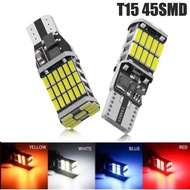T10 W5W T15 W16W  LED Bulbs High Power 45pcs 4014SMD Super Bright 1200LM Replace For Car Reversing L