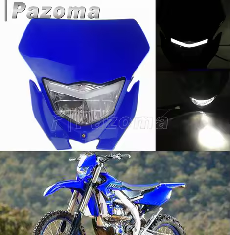 Motorcycle Enduro Headlight Headlamp For Yamaha WR450F WR250F YZ85 YZ125 YZ250 YZ450 YZF TTR Dirt Bi